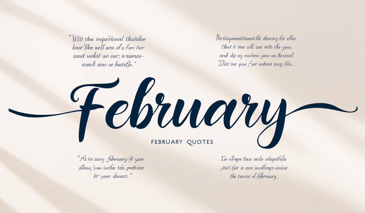 welcome february quotes